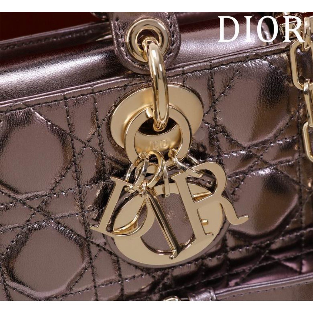 Dior Small Lady D-Joy Bag Cannage Lambskin 22 x 12 x 6 cm Bags