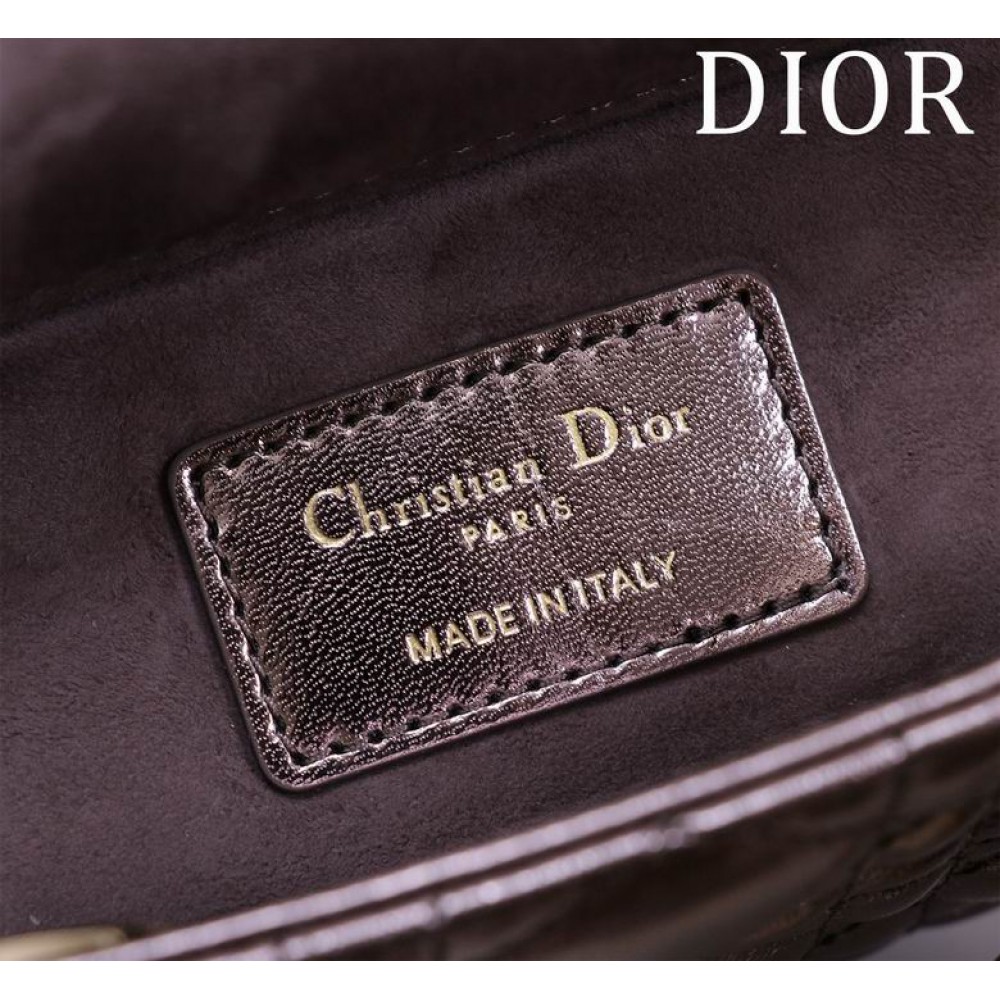 Dior Small Lady D-Joy Bag Cannage Lambskin 22 x 12 x 6 cm Bags