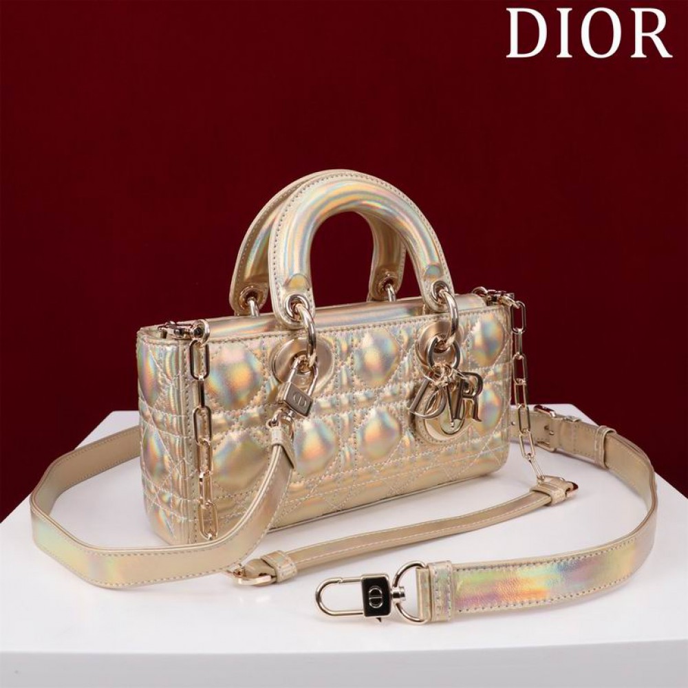 Dior Small Lady D-Joy Bag Cannage Lambskin 22 x 12 x 6 cm Bags
