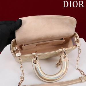 Dior Small Lady D-Joy Bag Cannage Lambskin 22 x 12 x 6 cm Bags