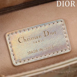 Dior Small Lady D-Joy Bag Cannage Lambskin 22 x 12 x 6 cm Bags