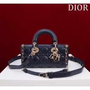 Dior Small Lady D-Joy Bag Cannage Lambskin 22 x 12 x 6 cm Bags