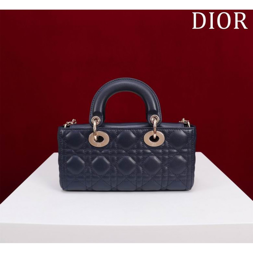 Dior Small Lady D-Joy Bag Cannage Lambskin 22 x 12 x 6 cm Bags