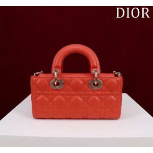 Dior Small Lady D-Joy Bag Cannage Lambskin 22 x 12 x 6 cm Bags