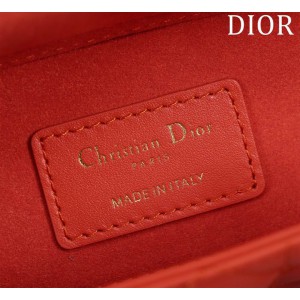 Dior Small Lady D-Joy Bag Cannage Lambskin 22 x 12 x 6 cm Bags