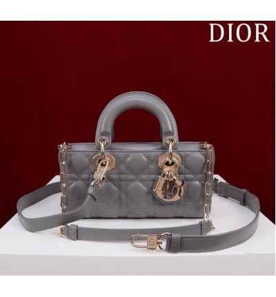 Dior Small Lady D-Joy Bag Cannage Lambskin 22 x 12 x 6 cm