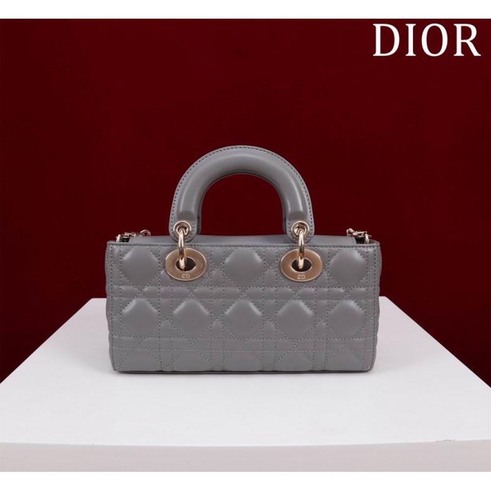 Dior Small Lady D-Joy Bag Cannage Lambskin 22 x 12 x 6 cm Bags