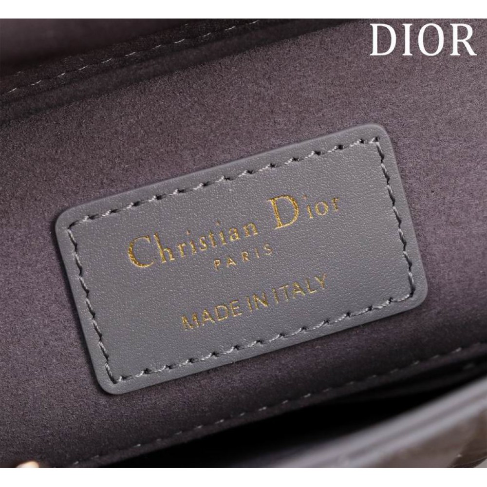Dior Small Lady D-Joy Bag Cannage Lambskin 22 x 12 x 6 cm Bags