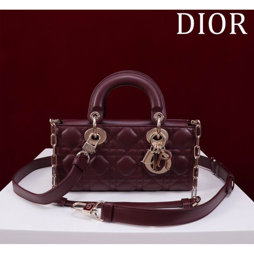 Dior Small Lady D-Joy Bag Cannage Lambskin 22 x 12 x 6 cm Bags