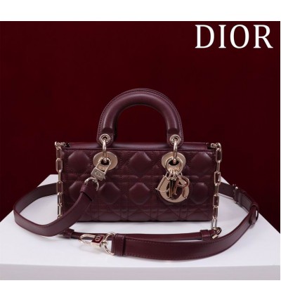 Dior Small Lady D-Joy Bag Cannage Lambskin 22 x 12 x 6 cm