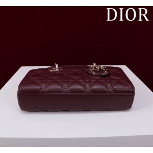 Dior Small Lady D-Joy Bag Cannage Lambskin 22 x 12 x 6 cm Bags