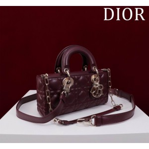Dior Small Lady D-Joy Bag Cannage Lambskin 22 x 12 x 6 cm Bags
