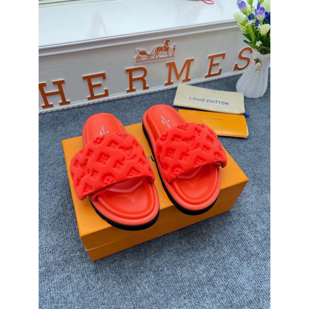 Lv slippers 35-41 puffer Shoes