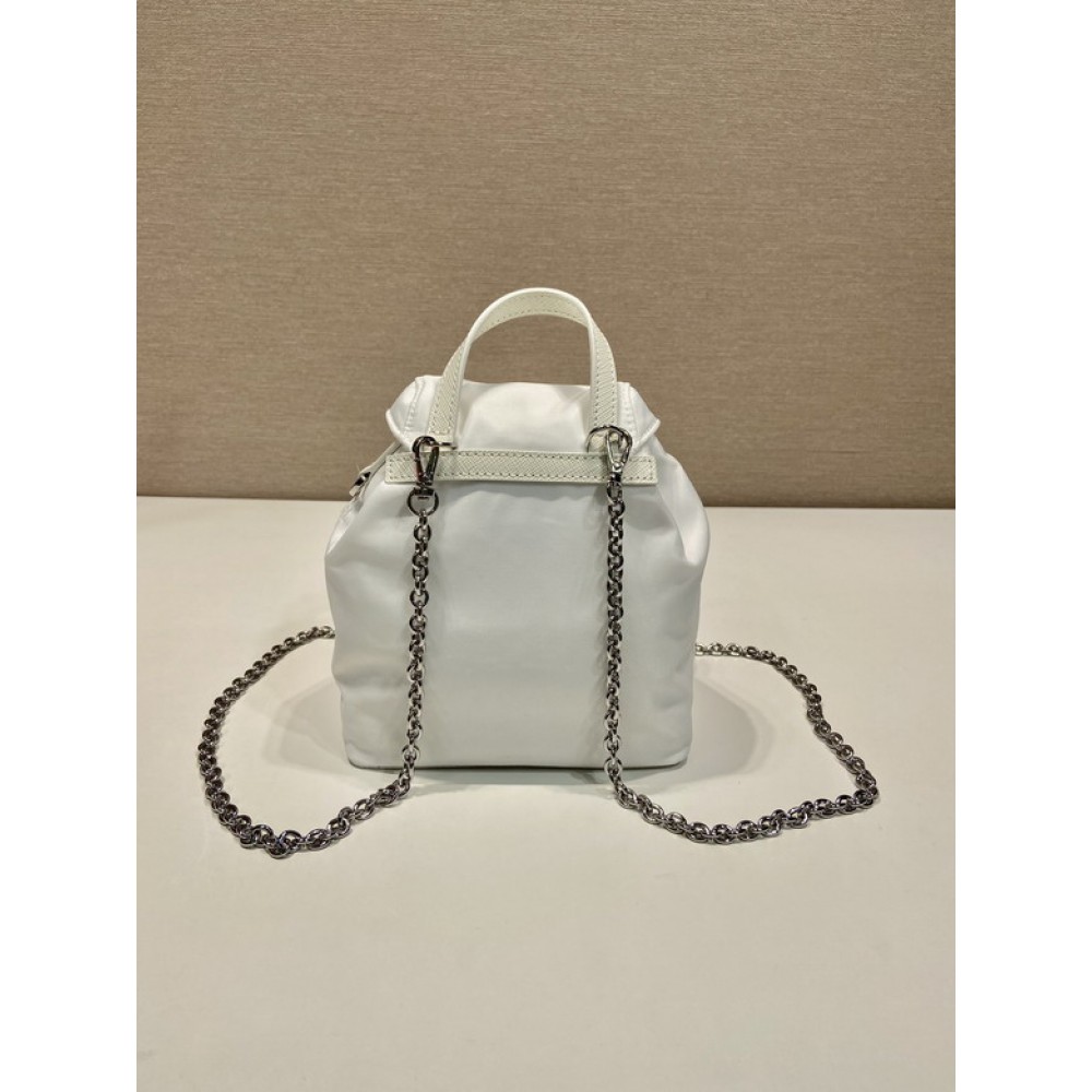 Prada backpack nylon mini 17x18.5x8cm Bags