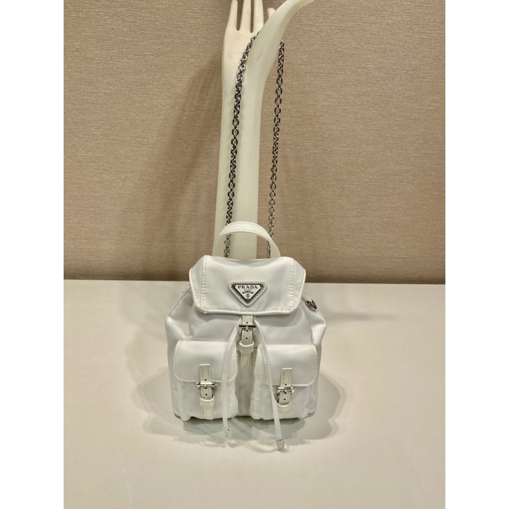 Prada backpack nylon mini 17x18.5x8cm Bags