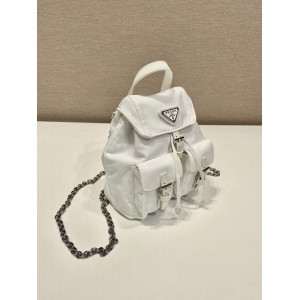 Prada backpack nylon mini 17x18.5x8cm Bags