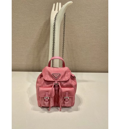 Prada backpack nylon mini 17x18.5x8cm