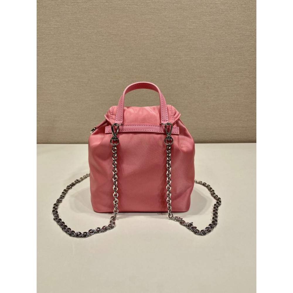 Prada backpack nylon mini 17x18.5x8cm Bags