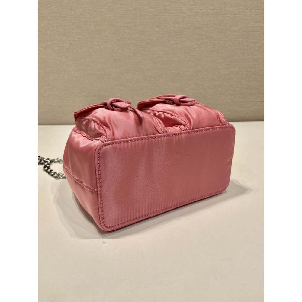 Prada backpack nylon mini 17x18.5x8cm Bags