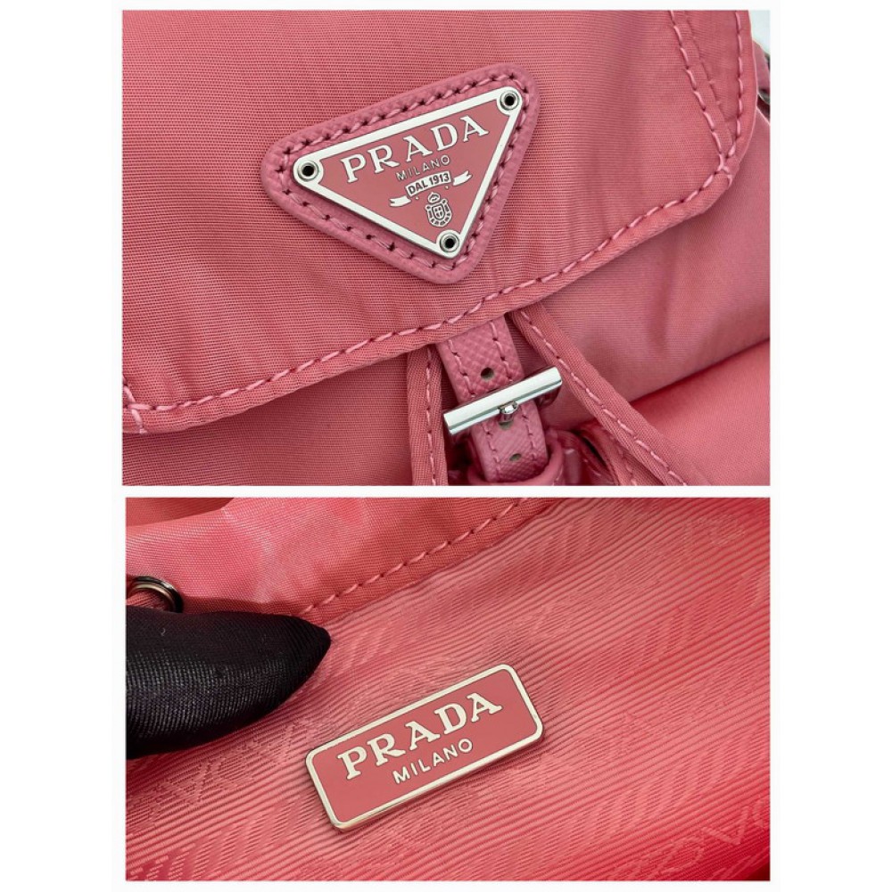 Prada backpack nylon mini 17x18.5x8cm Bags