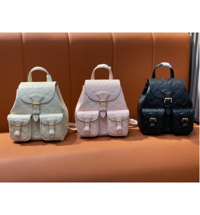 Lv backpack backup emp leather 20x22x14cm