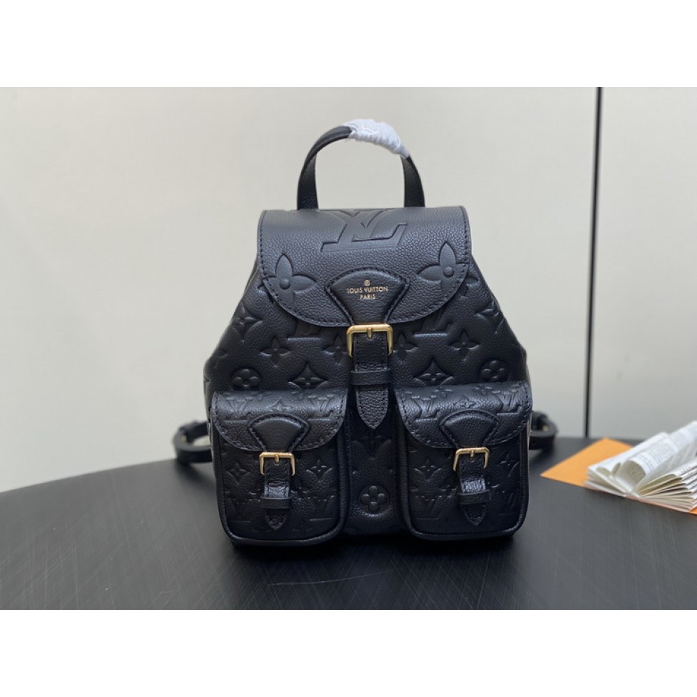 Lv backpack backup emp leather 20x22x14cm 