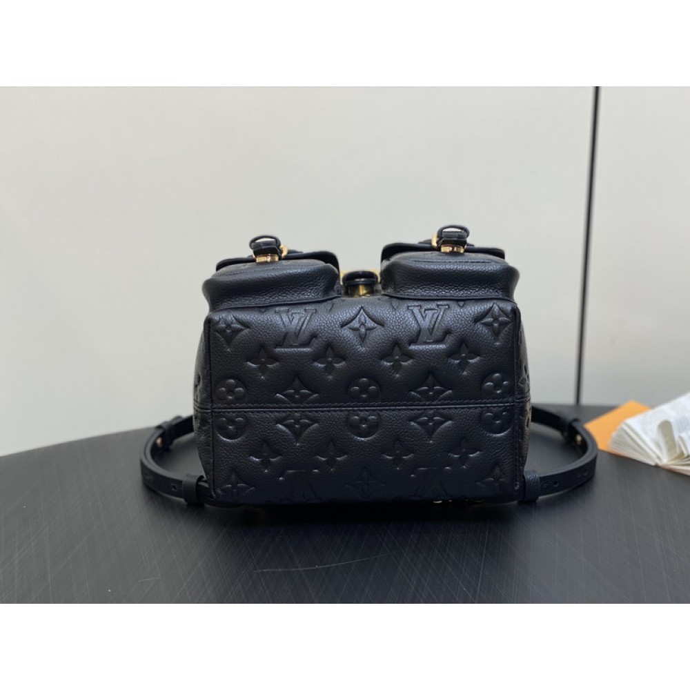 Lv backpack backup emp leather 20x22x14cm 