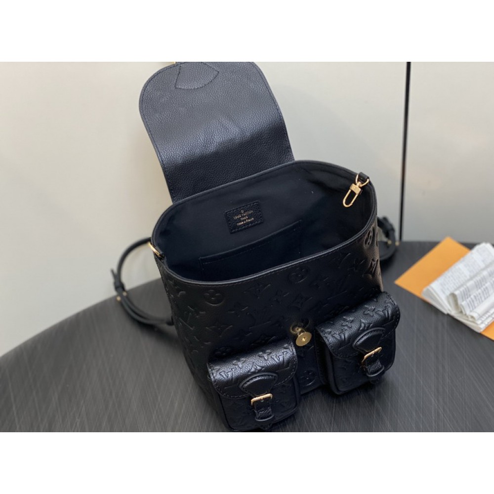 Lv backpack backup emp leather 20x22x14cm 