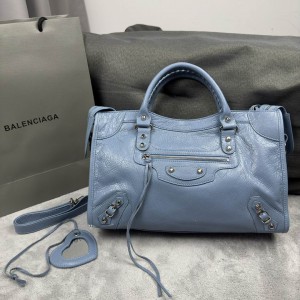 Balenciaga city bag 38x25x14cm blue Bags