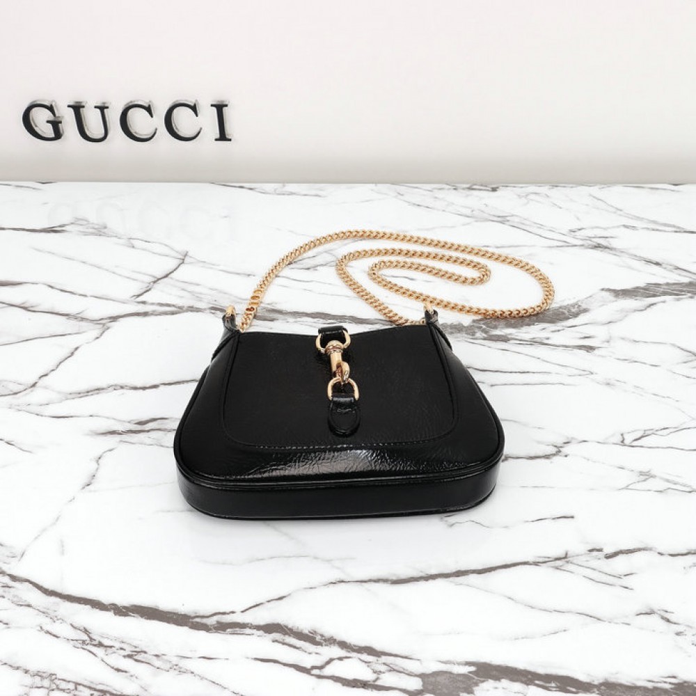 GUCCI JACKIE NOTTE MINI BAG 19.5X18CM Bags