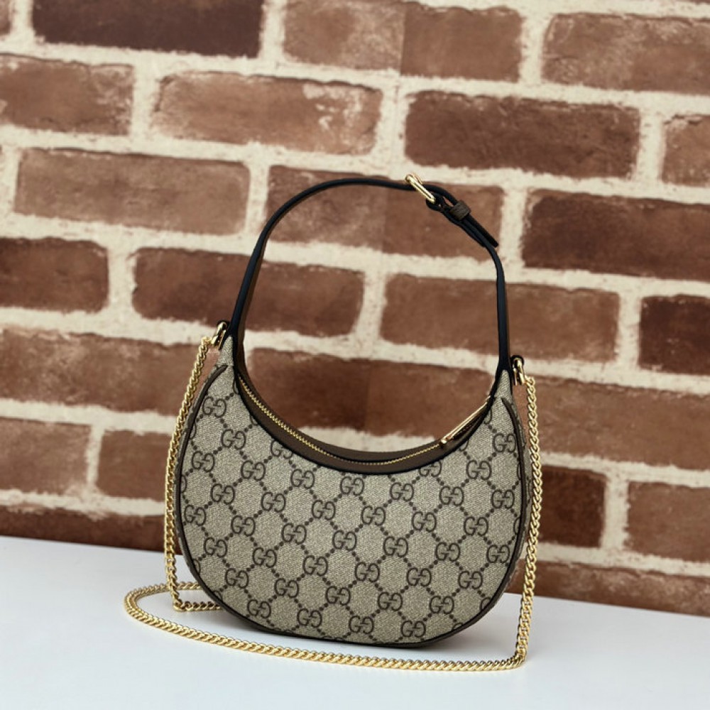 Gucci Ophidia Mini GG canvas shoulder bag 21,5x16cm Bags