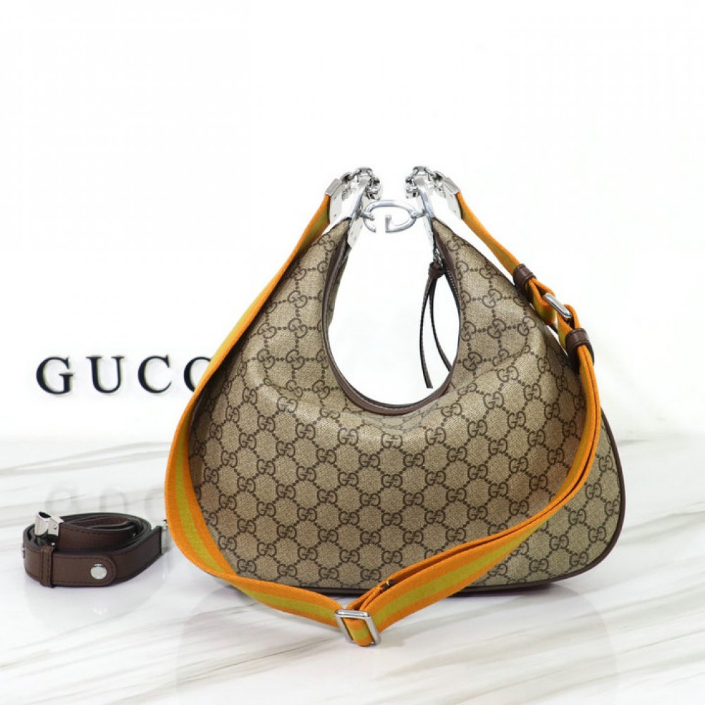 Gucci attache large shoulder bag 35x32x6cm Bags