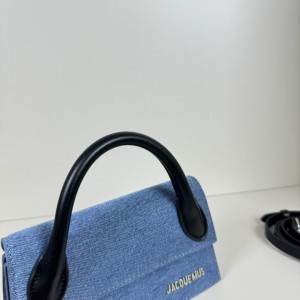Jacquemus le chiquito long 22x10.5cm denim Bags