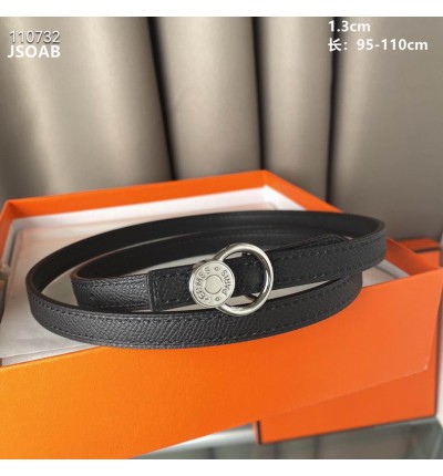 Hermes belt 1.3cm 95-110cm available sizes