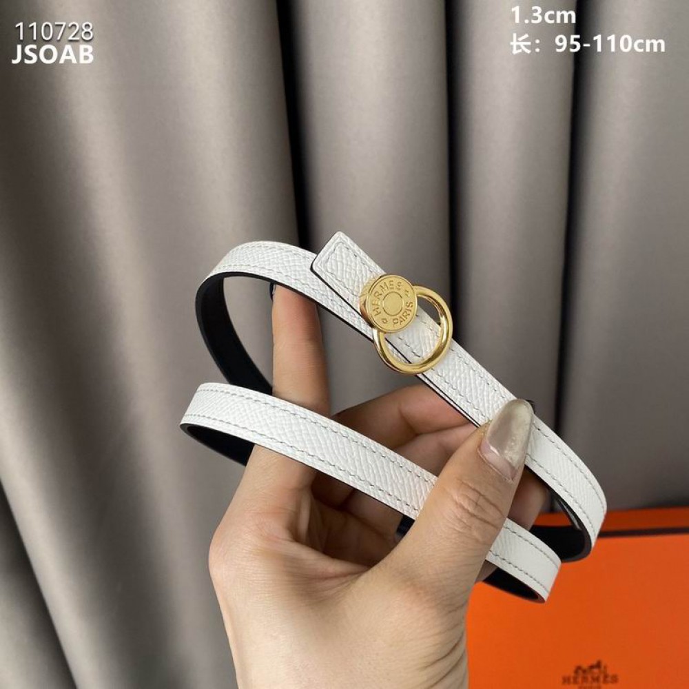 Hermes belt 1.3cm 95-110cm available sizes Accesories
