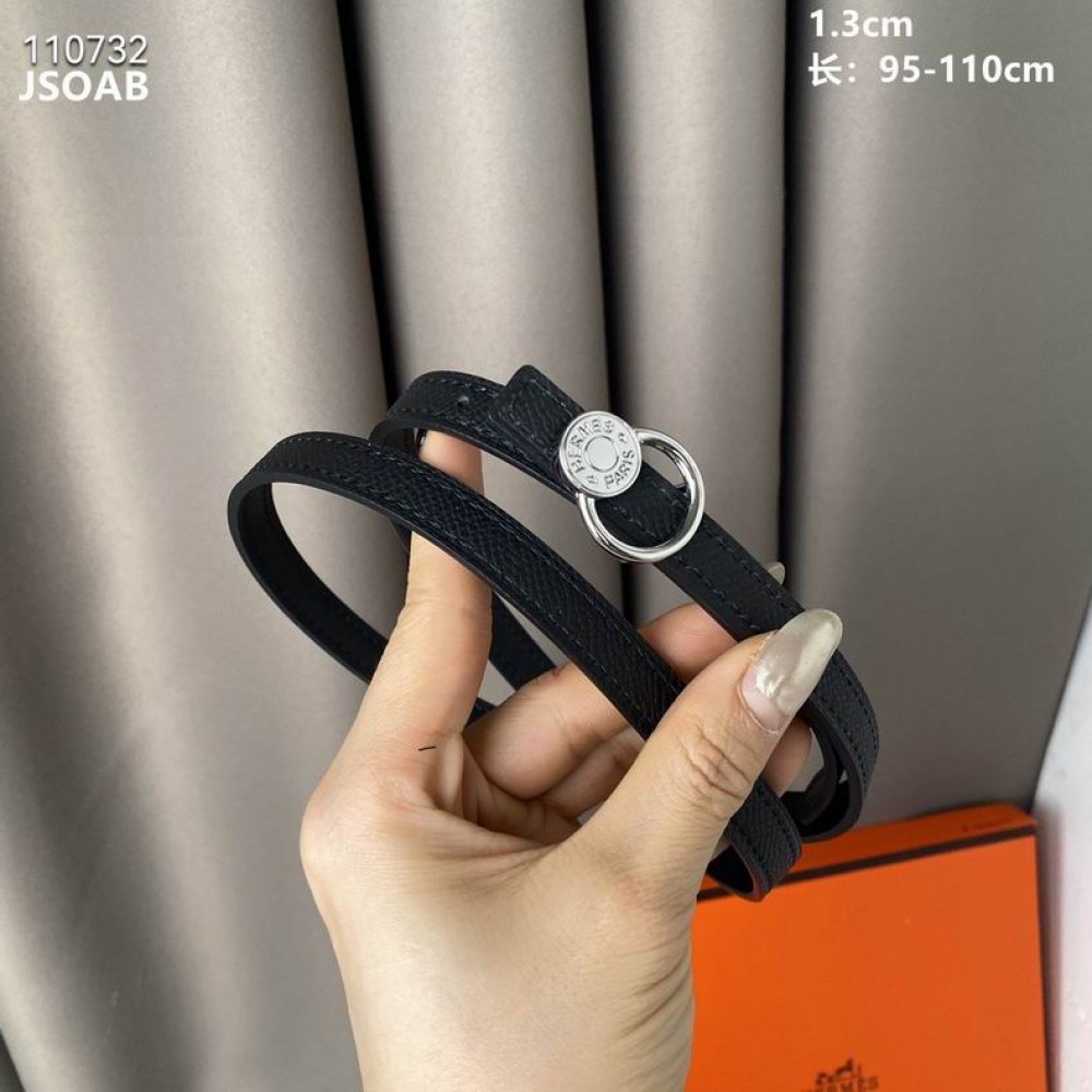 Hermes belt 1.3cm 95-110cm available sizes Accesories