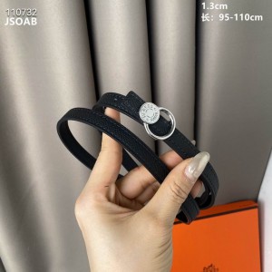 Hermes belt 1.3cm 95-110cm available sizes Accesories