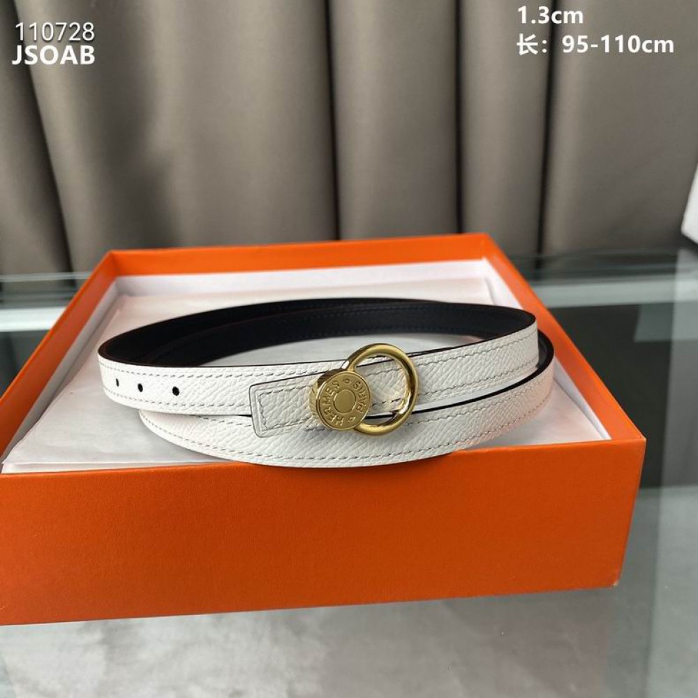Hermes belt 1.3cm 95-110cm available sizes Accesories