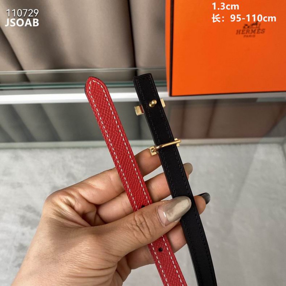 Hermes belt 1.3cm 95-110cm available sizes Accesories