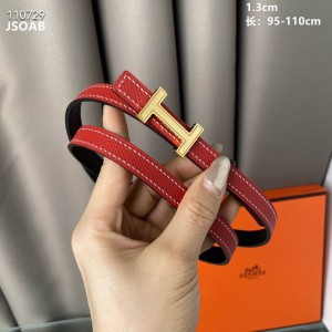Hermes belt 1.3cm 95-110cm available sizes Accesories