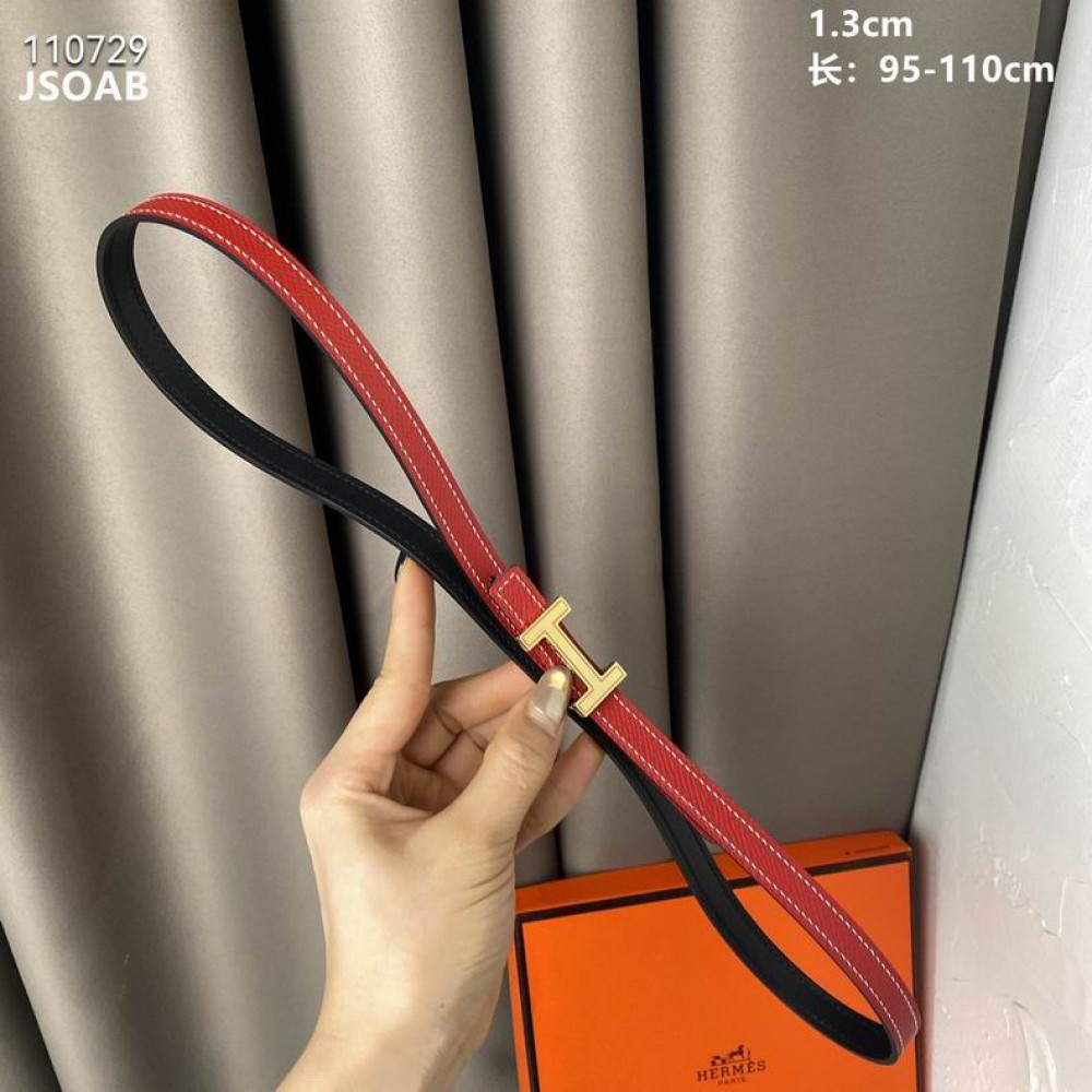 Hermes belt 1.3cm 95-110cm available sizes Accesories