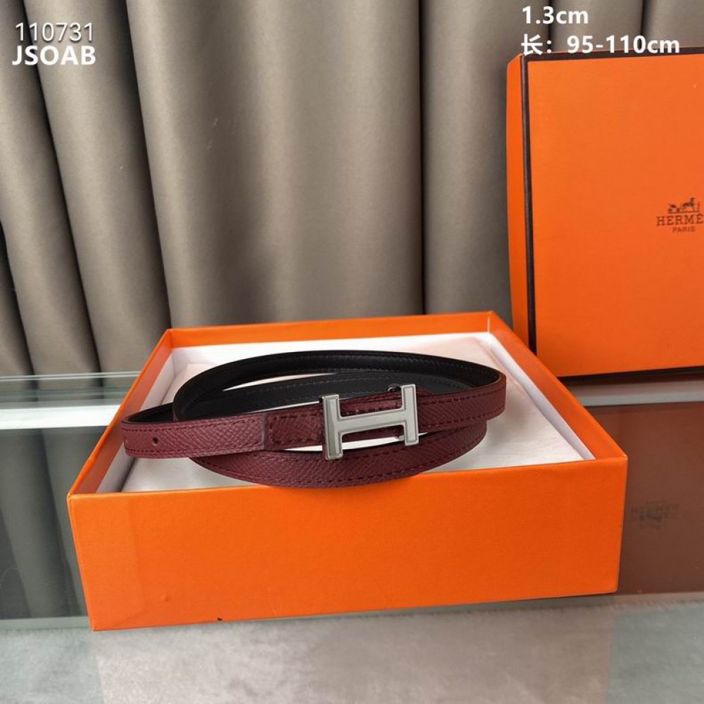 Hermes belt 1.3cm 95-110cm available sizes Accesories