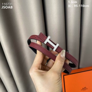 Hermes belt 1.3cm 95-110cm available sizes Accesories