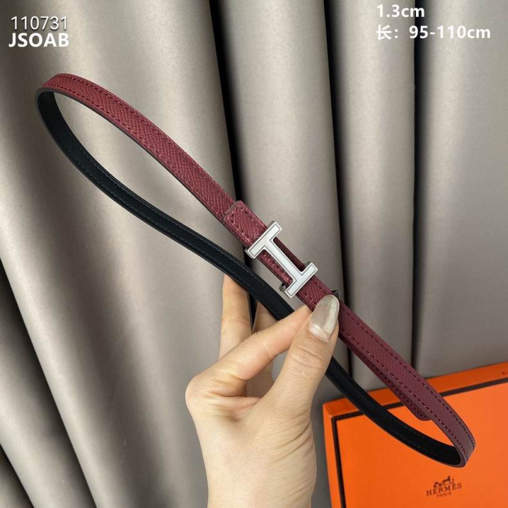 Hermes belt 1.3cm 95-110cm available sizes Accesories