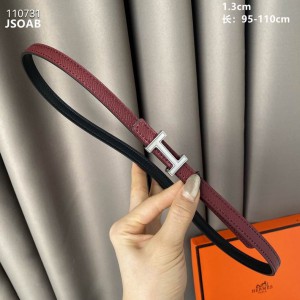 Hermes belt 1.3cm 95-110cm available sizes Accesories