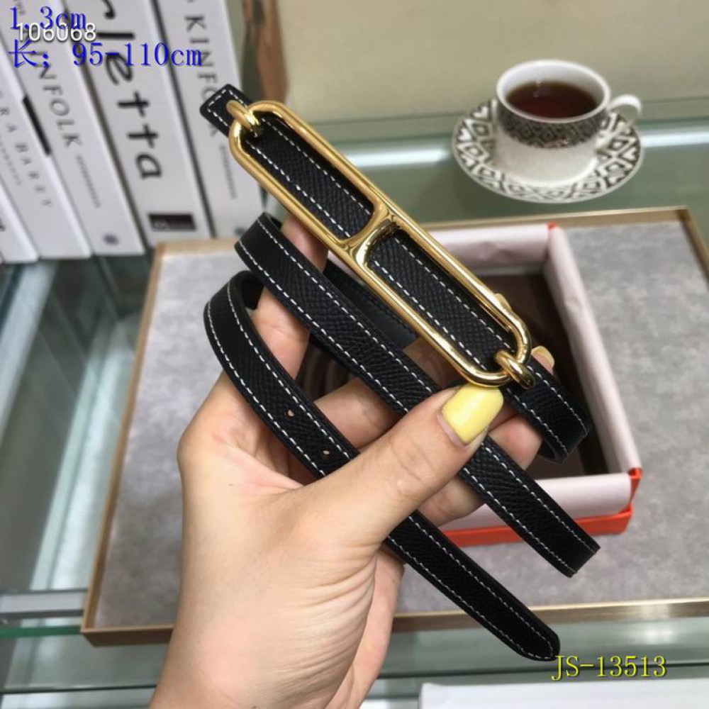 Hermes belt 1.3cm 95-110cm available sizes Accesories