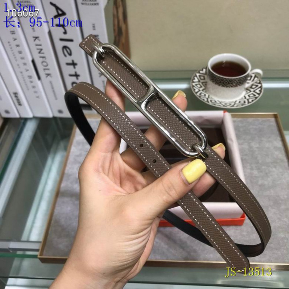 Hermes belt 1.3cm 95-110cm available sizes Accesories