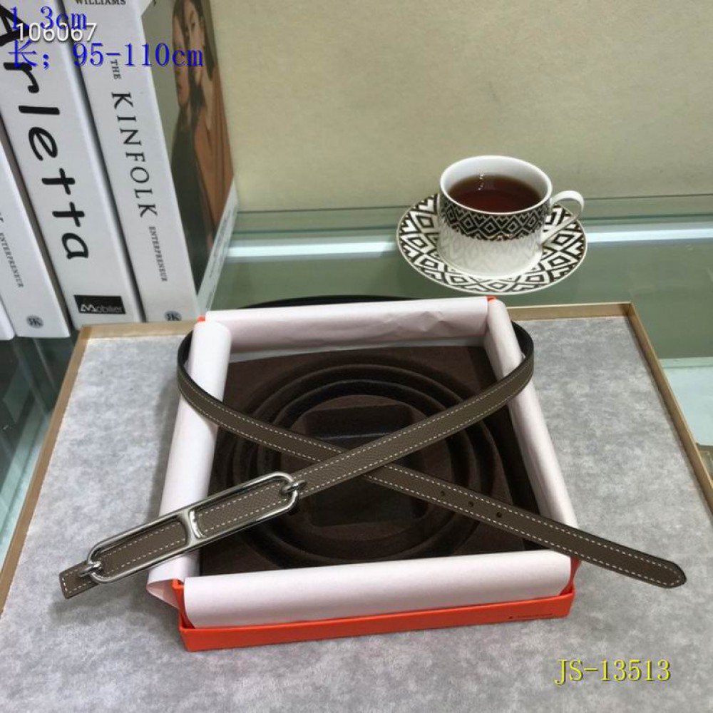 Hermes belt 1.3cm 95-110cm available sizes Accesories