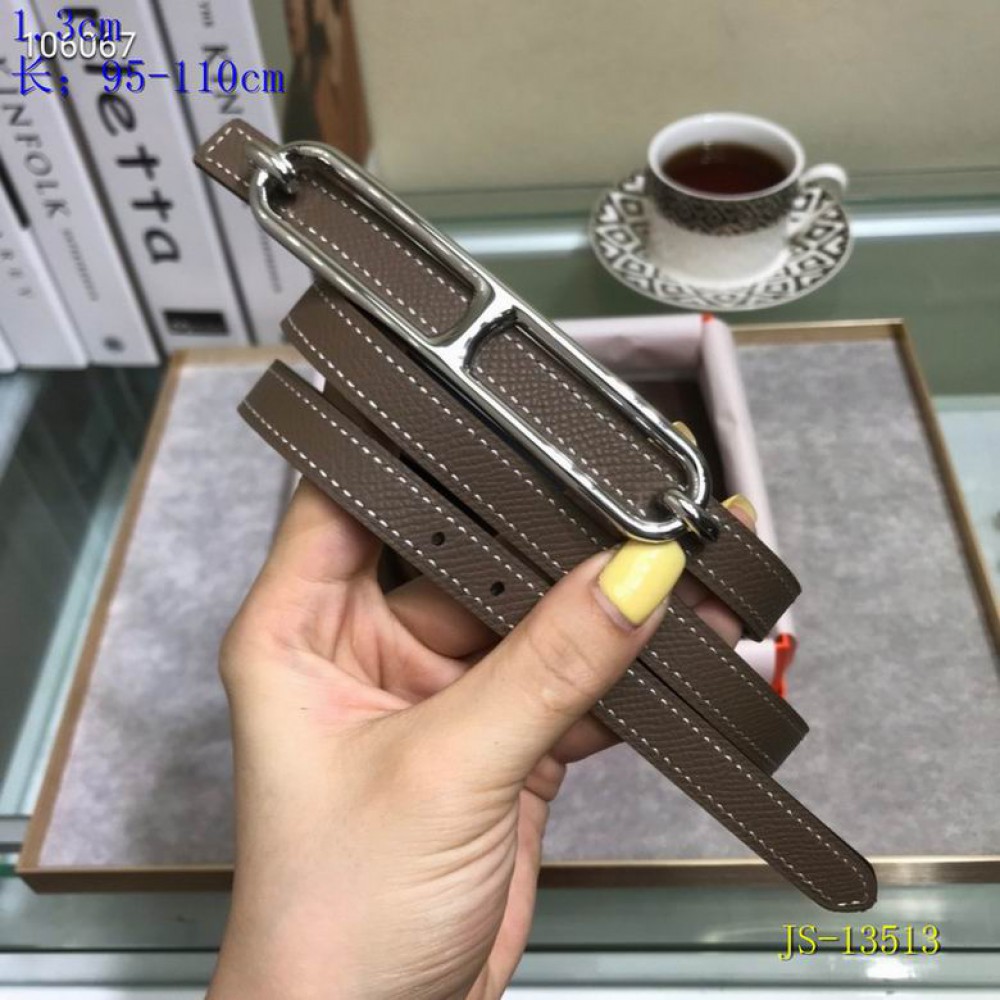 Hermes belt 1.3cm 95-110cm available sizes Accesories