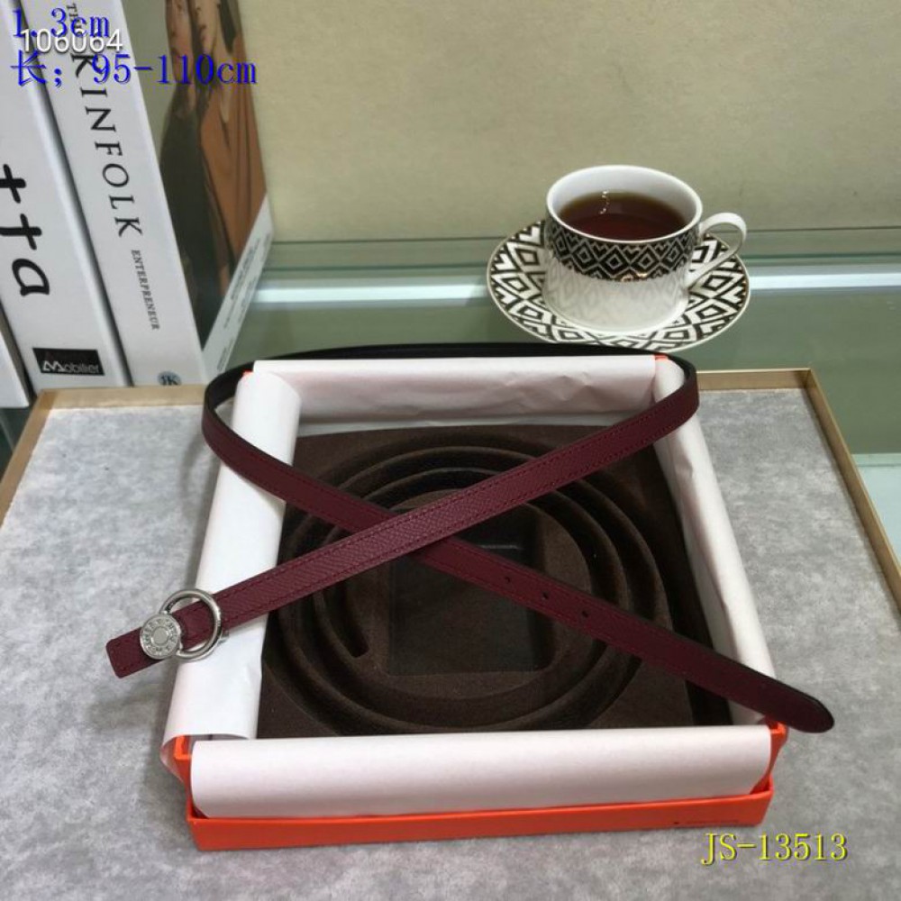 Hermes belt 1.3cm 95-110cm available sizes Accesories